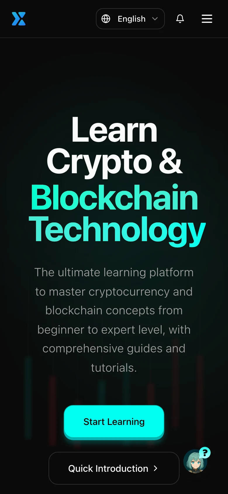 Xyra Learn on a phone