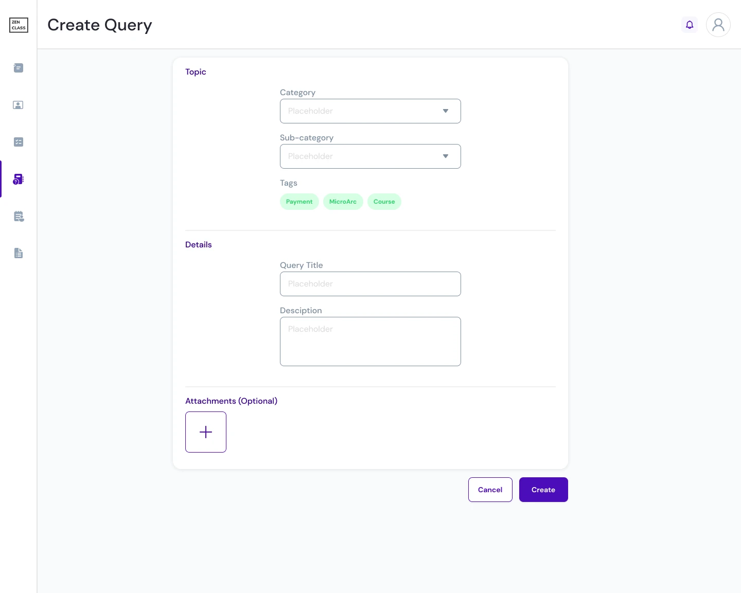Create a query